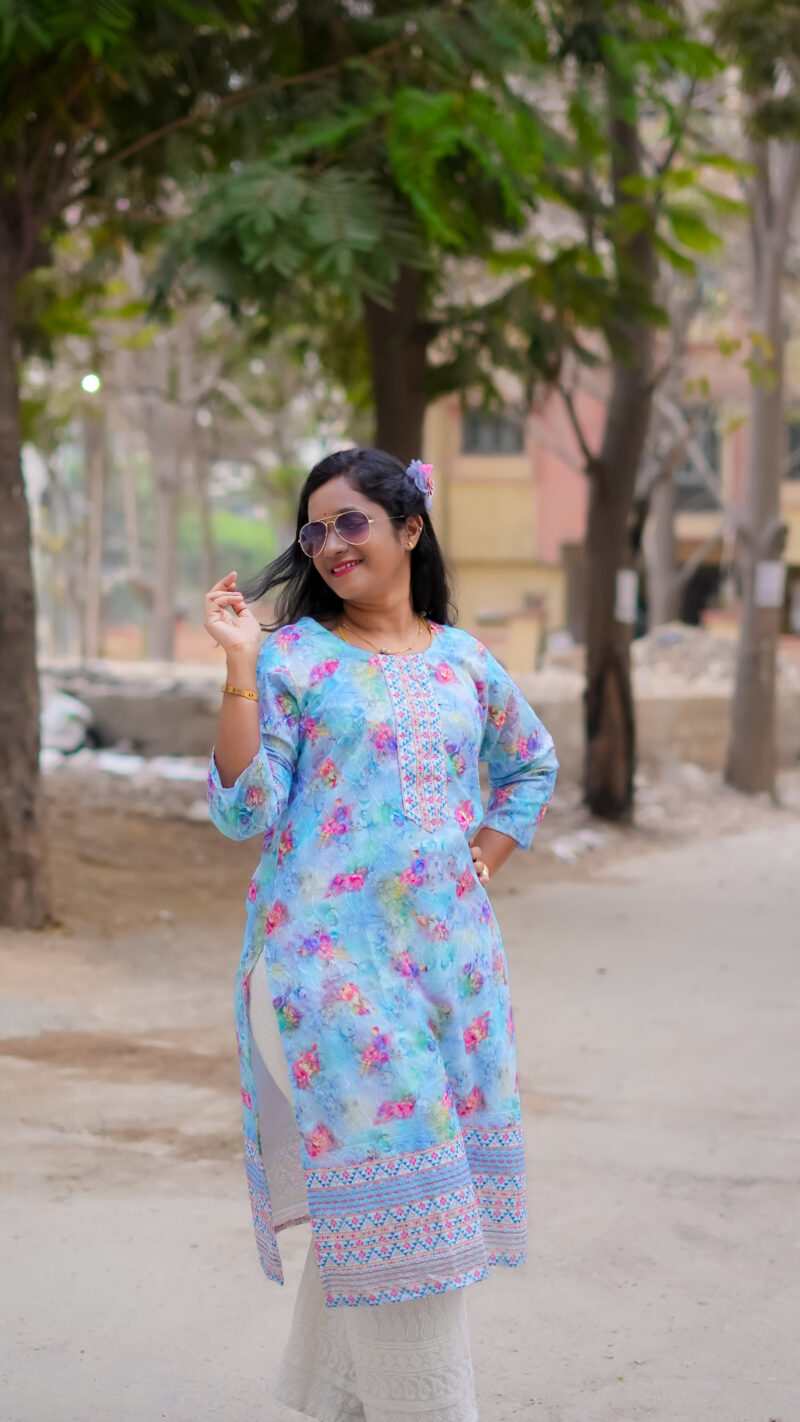 Chikankari Kurtis - CKK01