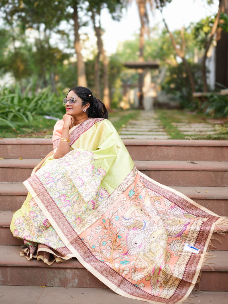 Dola Rico Zari Phulkari Saree - DRZPS02
