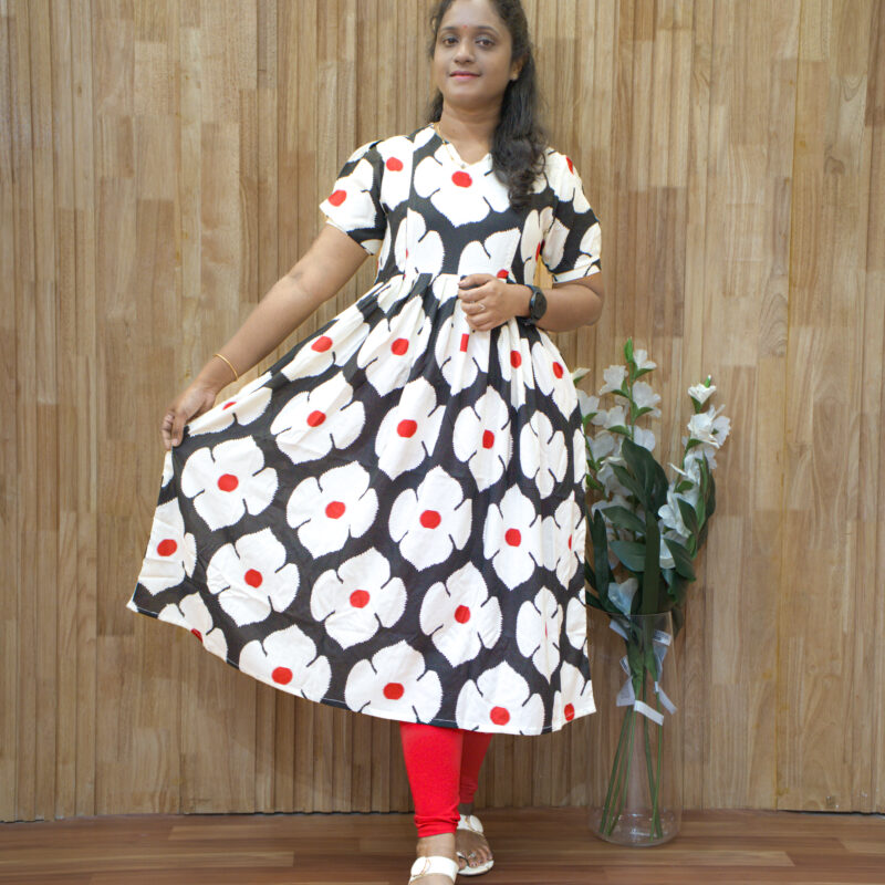 Umbrella Cut Feeding Frock - UCFF02 - 2XL