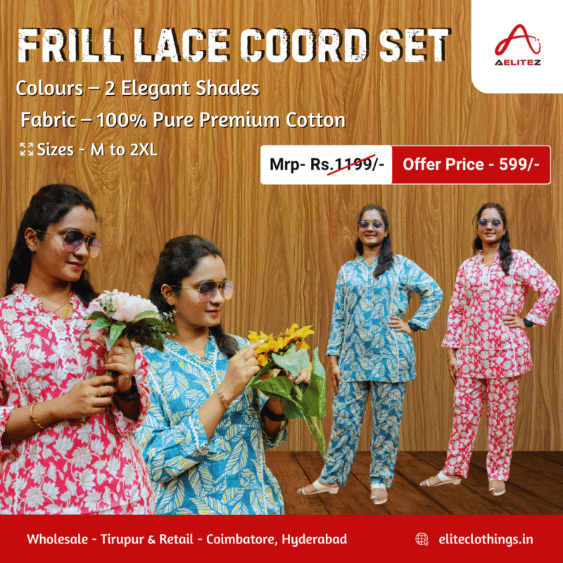 Frill Lace Coord Set