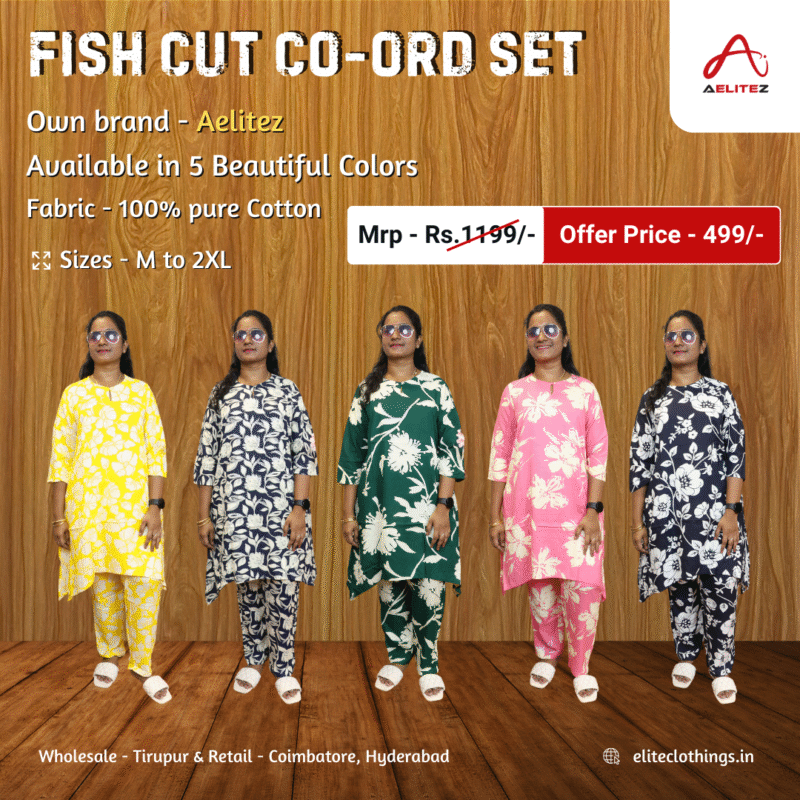 Fish Cut Co-Ord Set
