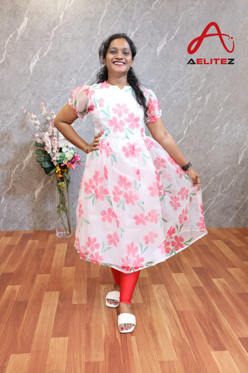 Organza Feeding Frocks - OFF03