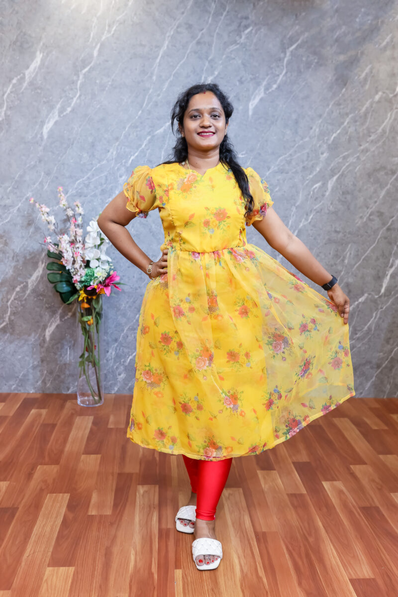 Organza Feeding Frocks - OFF02