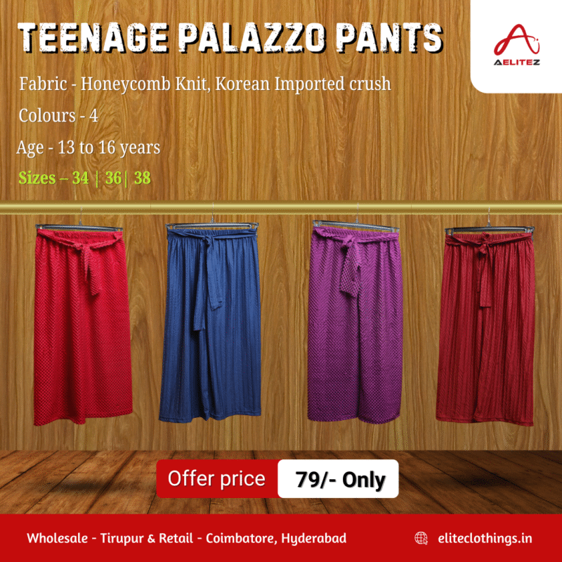 Teenage palazzo pants
