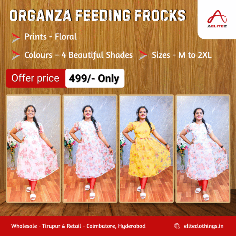 Organza Feeding Frocks
