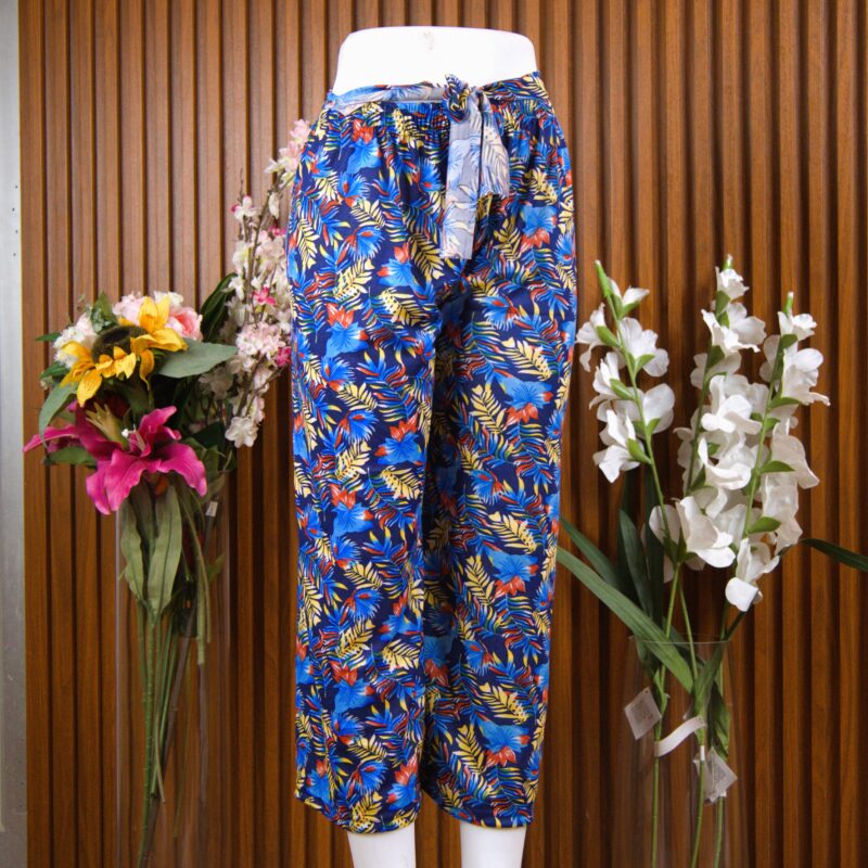Rayon Printed Palazzo Pant Small Size - RPPB01