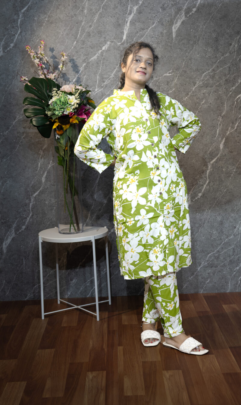 Floral Abstract Co-Ord Set - FACS02