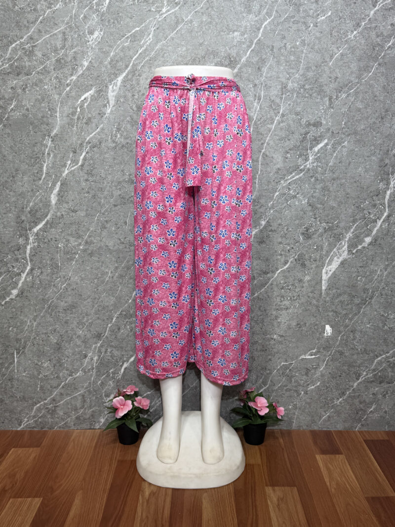 Rayon Printed Palazzo Pant Plus Size - NNRPPB01