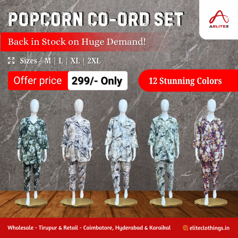 New Popcorn Co-ord Set