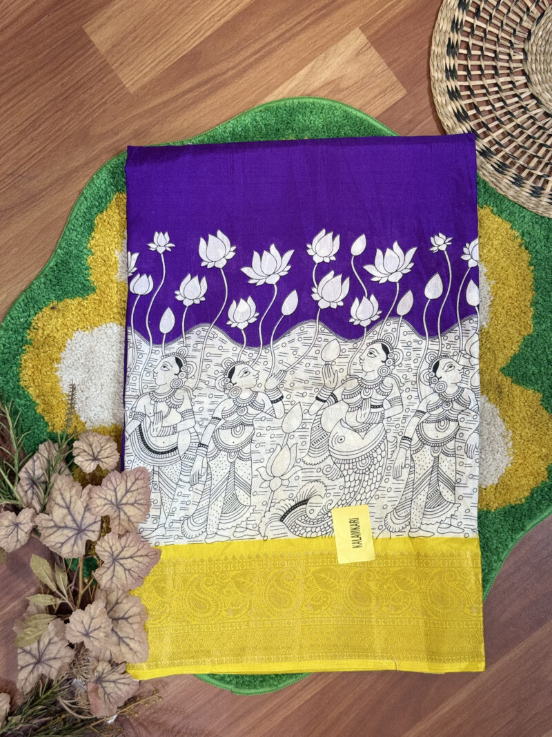 Kalamkaari Saree - KKS07