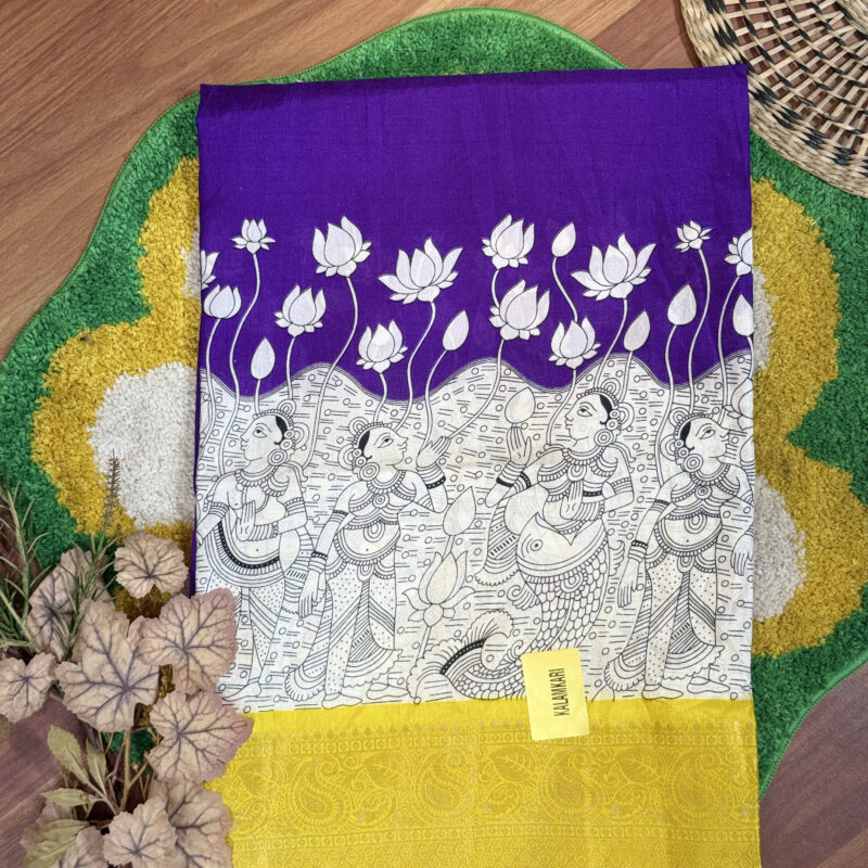 Kalamkaari Saree - KKS07