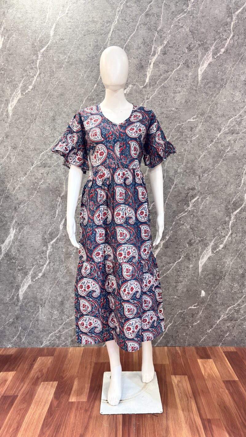 Kalamkaari Printed Frocks - KPF01
