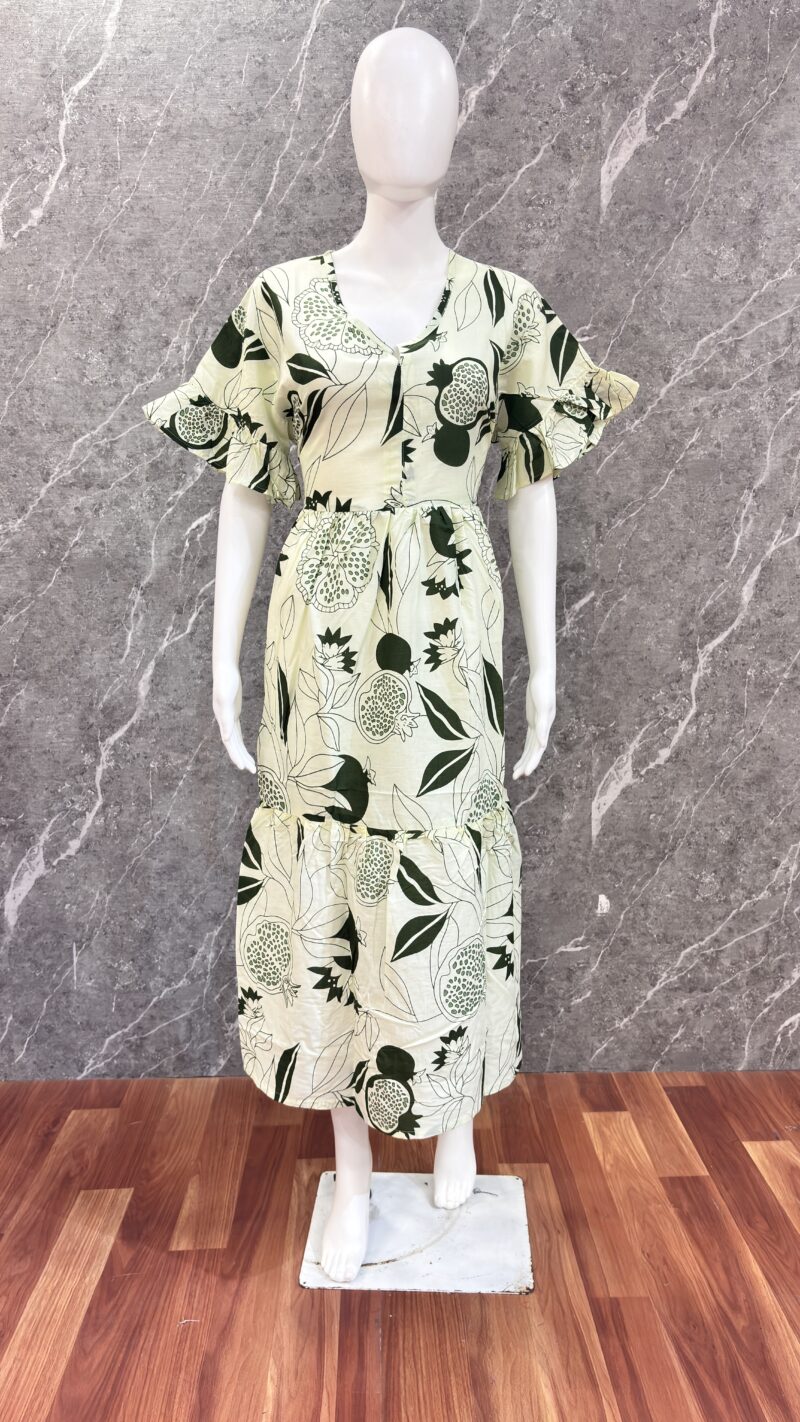 Kalamkaari Printed Frocks - KPF02
