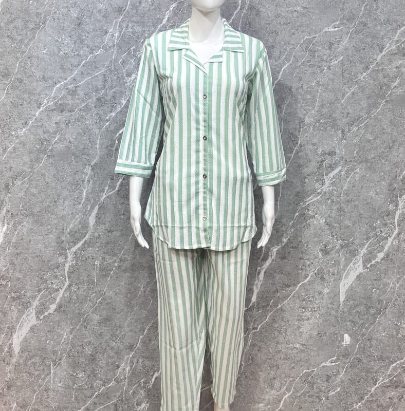 New Western Korean Fabric Co-Ord Set -  NWFCS03