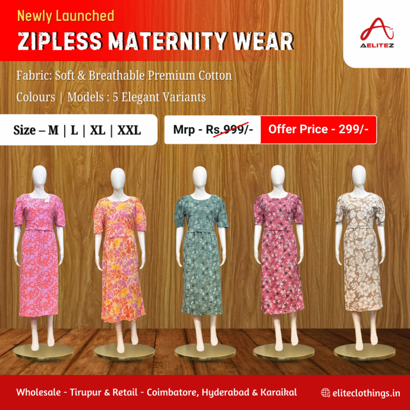 Zipless Maternity Wear – Newly Launched