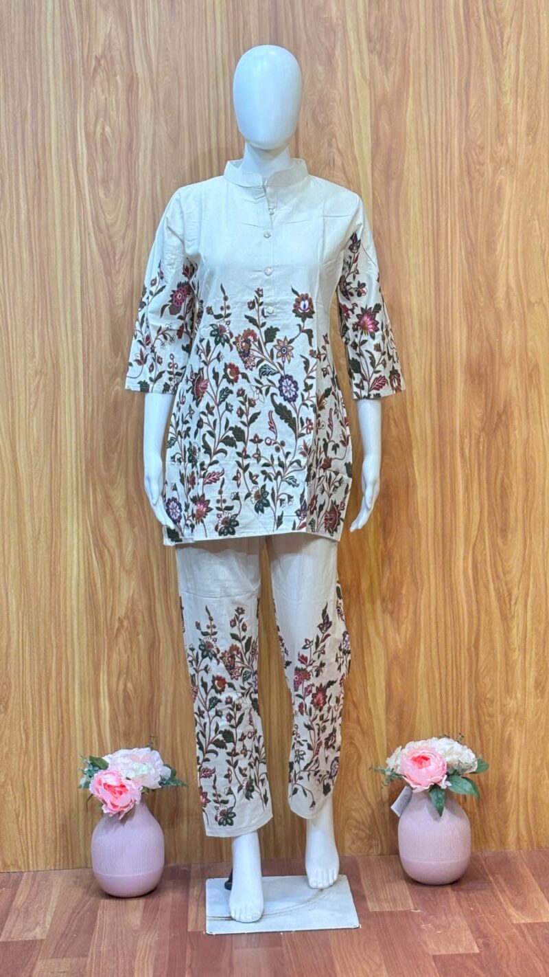 PURE KHADI COTTON CO-ORD SET – PKCC04