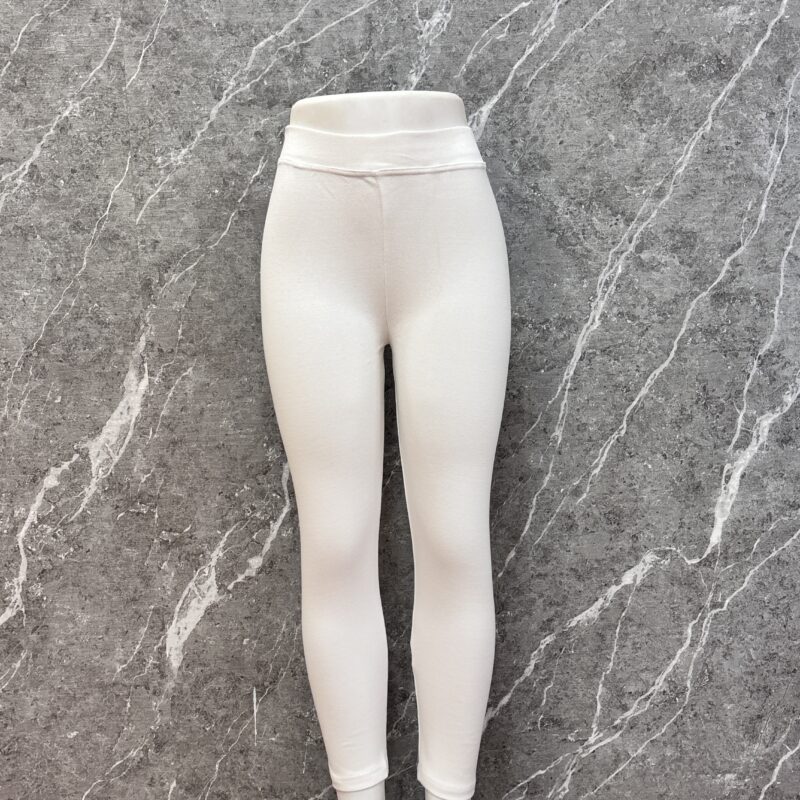 Plain Jeggings by Aelitez ✨👖 Super stylish & comfy jeggings - SPJ01 - White