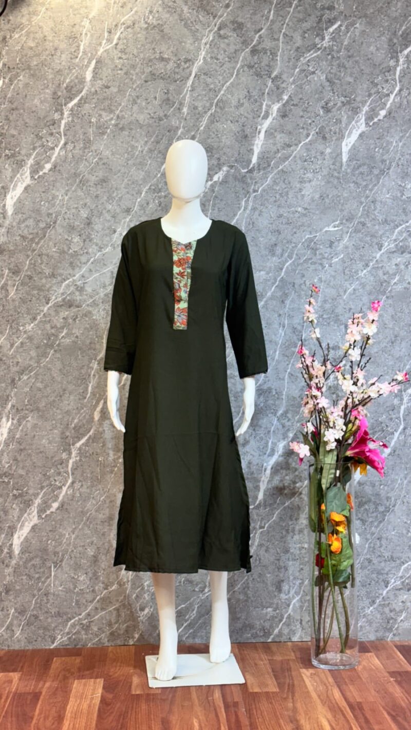 American Crape Kurti - AKC05