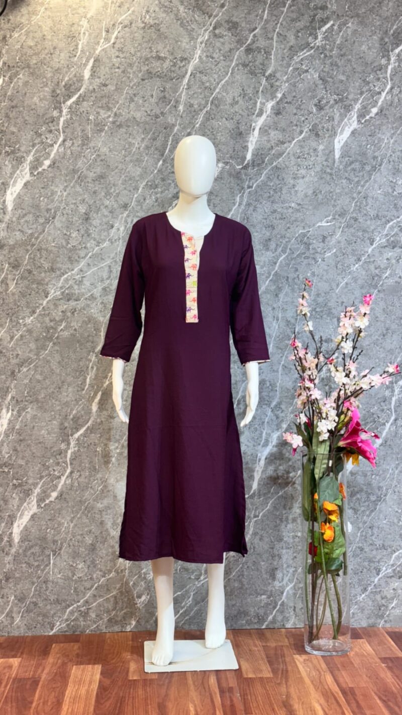 American Crape Kurti - AKC06